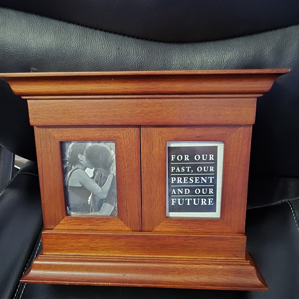 Our Past, Our Preset, Our Future Sliding Photo Frame